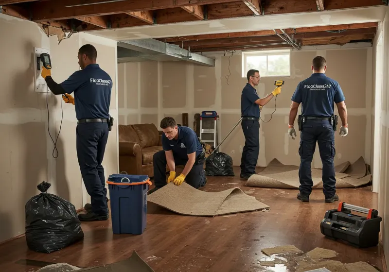 Flood DamageMaterial Assessment and Debris Removal process in La Crosse, KS