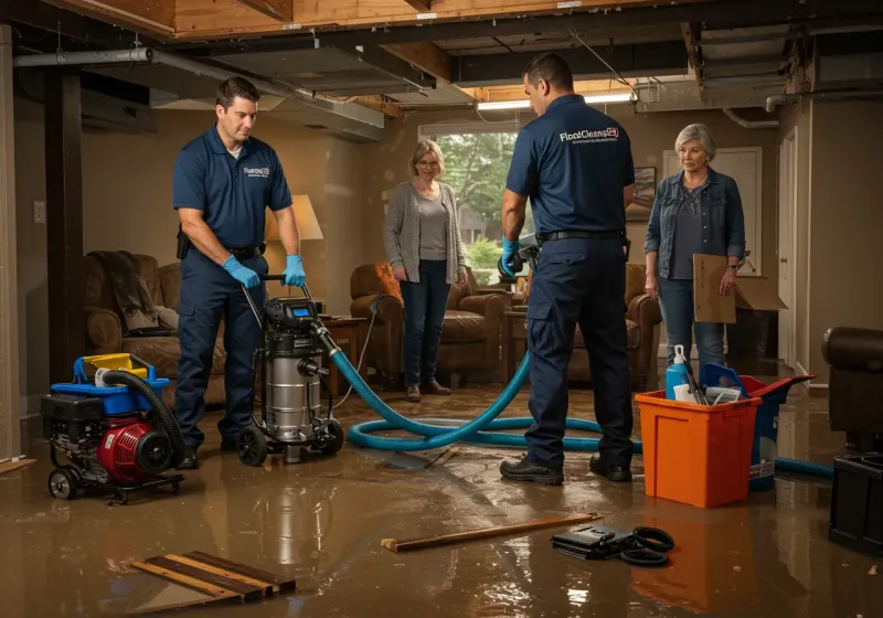 Basement Water Extraction and Removal Techniques process in La Crosse, KS